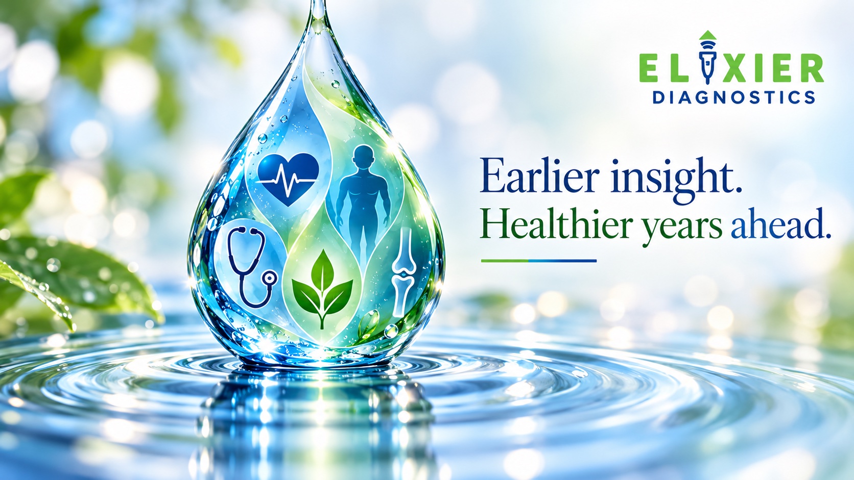 Elixier Diagnostics: Earlier insight. Healthier years ahead.